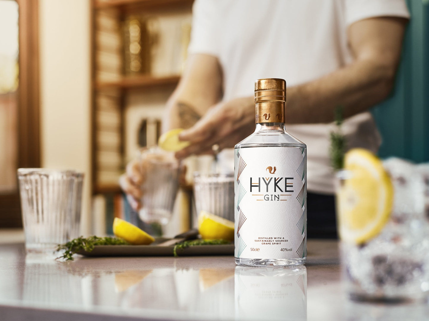 HYKE Gin 50cl Triple